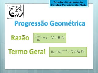 Escola Secundária
Fontes Pereira de Melo
 