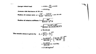 Sums on Rigid Pavement Design