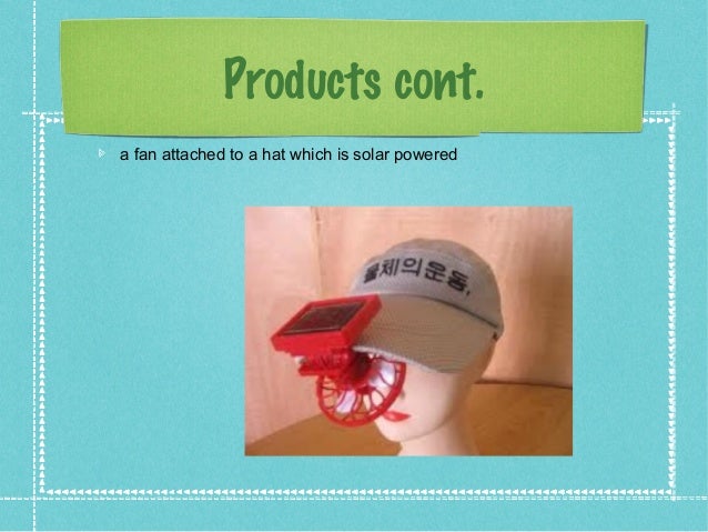 hat with fan attached