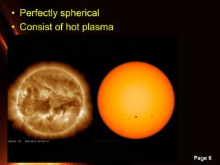 Sun Perfect Sphere Sun | PPTX