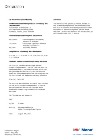 Sun-Sub Manual | PDF