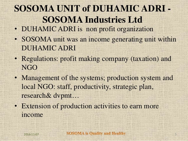 SUN CS Learning Route in Rwanda 2016- SOSOMA ppt