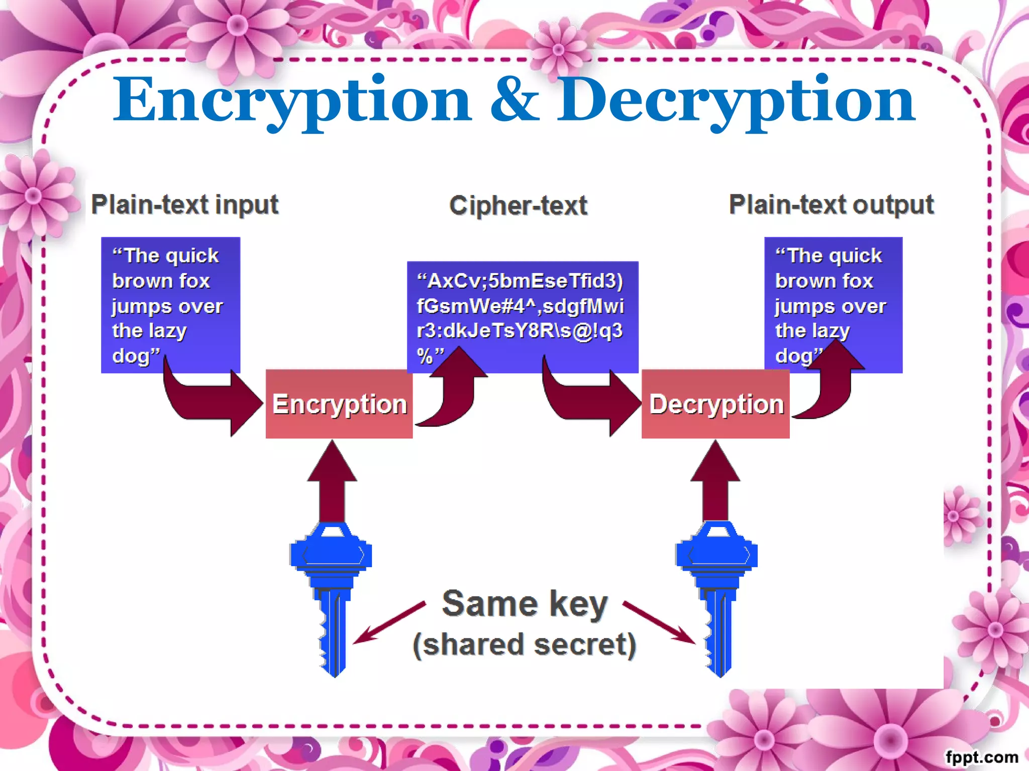 Encryption & Decryption
 