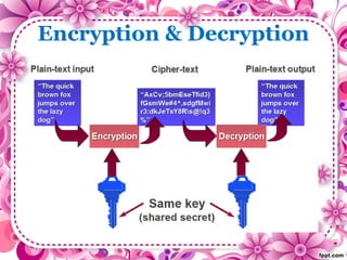 Sunanda cryptography ppt | PPT