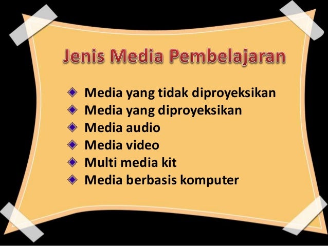 Materi ragam media pembelajaran kopertis 2015