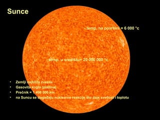 Sunčev sistem - Saša Stojanović | PPT
