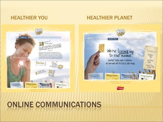 HEALTHIER YOU HEALTHIER PLANET 