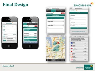 Final Design




               25


Suncorp Bank
 