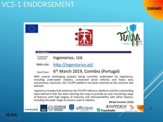 VCS-1 ENDORSEMENT
17
 