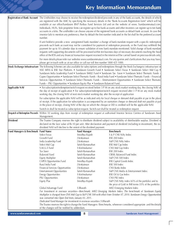 sundaram amc bank mandate change form sundaram amc bank mandate change form