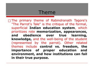 classes on proper nouns and parrot's tale and its brief introduction .pptx