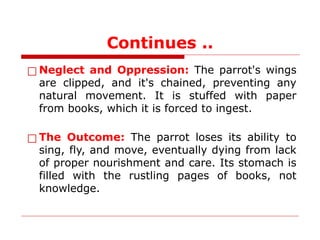 classes on proper nouns and parrot's tale and its brief introduction .pptx