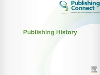 Publishing History
 
