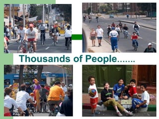 Thousands of People ……. 