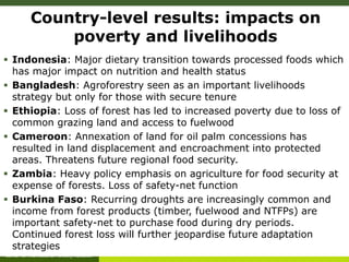 Agrarian change in tropical forests: A change for the better?