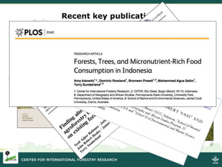 Agrarian change in tropical forests: A change for the better?