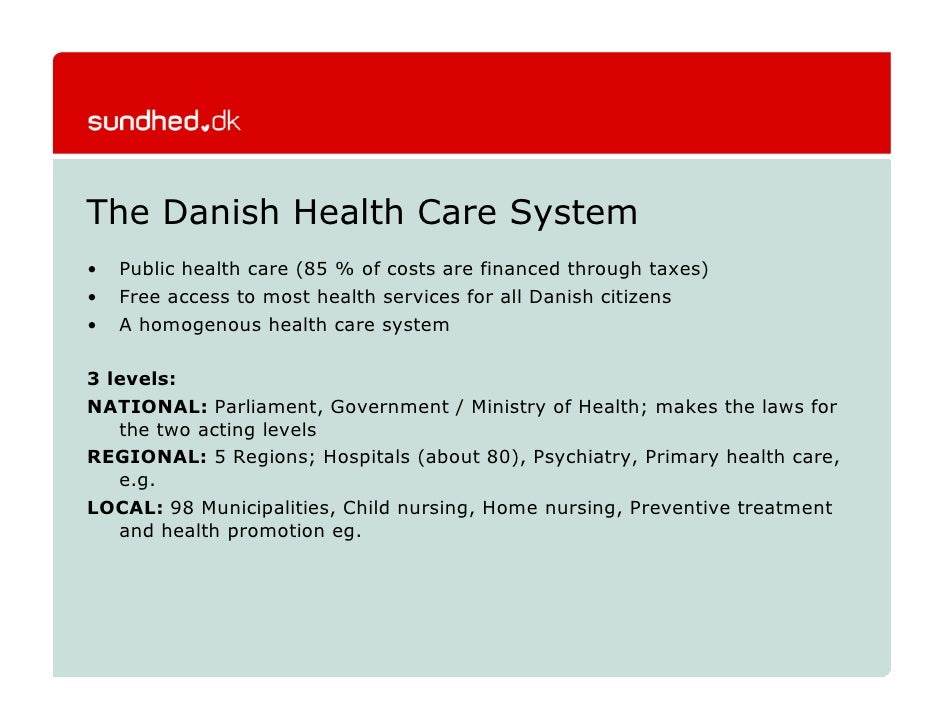 Health 2.0 Europe Keynote The Danish National eHealth Portal