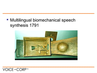  Multilingual biomechanical speech
synthesis 1791
 