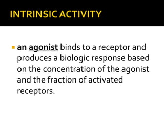 agonist and antagonist receptiors mechanisn .pptx