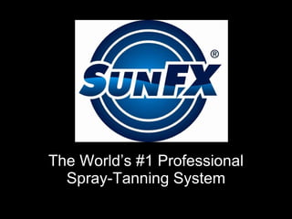 The World’s #1 Professional Spray-Tanning System 