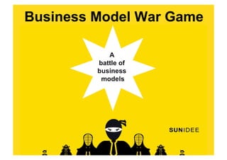 Business Model War Game




www.BusinessModelWarGame.com
 