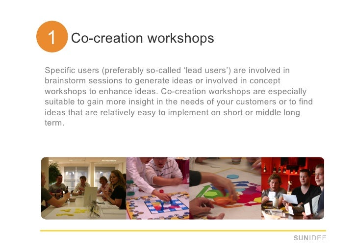 co creation workshop techniques