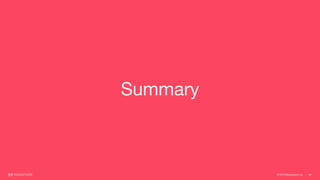 © 2015 Mesosphere, Inc. 53
Summary
 