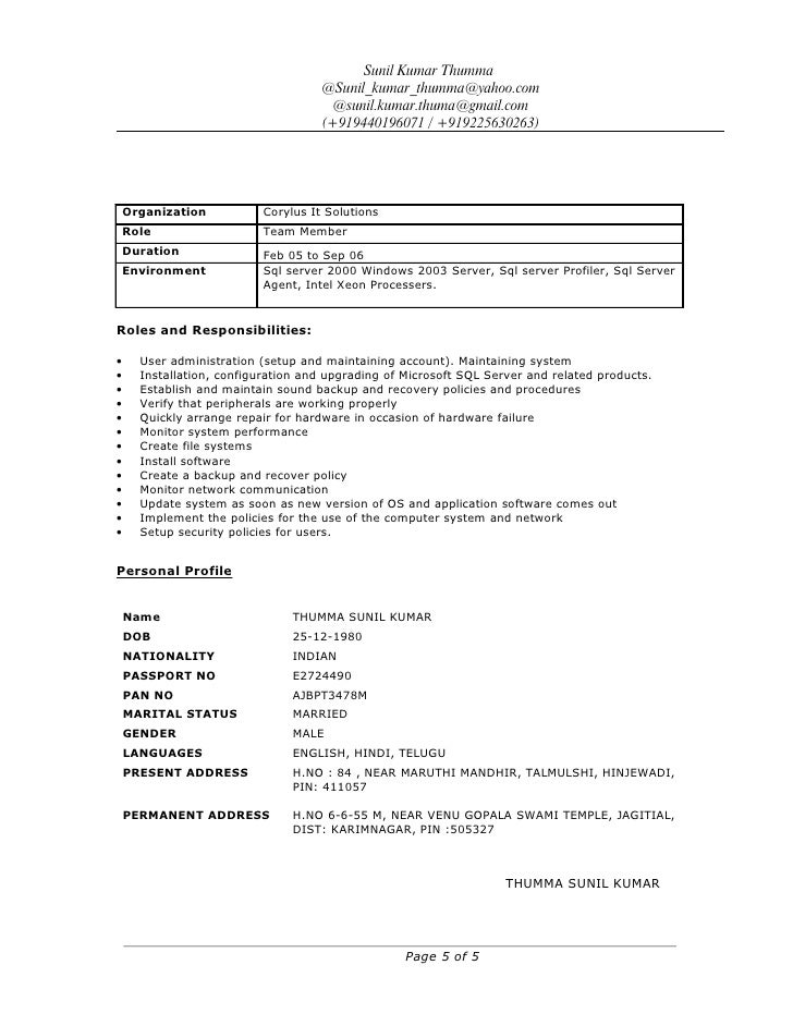 sunil kumar thumma resume sunil kumar thumma resume sunil kumar thumma resume sunil kumar thumma resume
