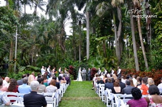 Sunken Gardens Ceremony