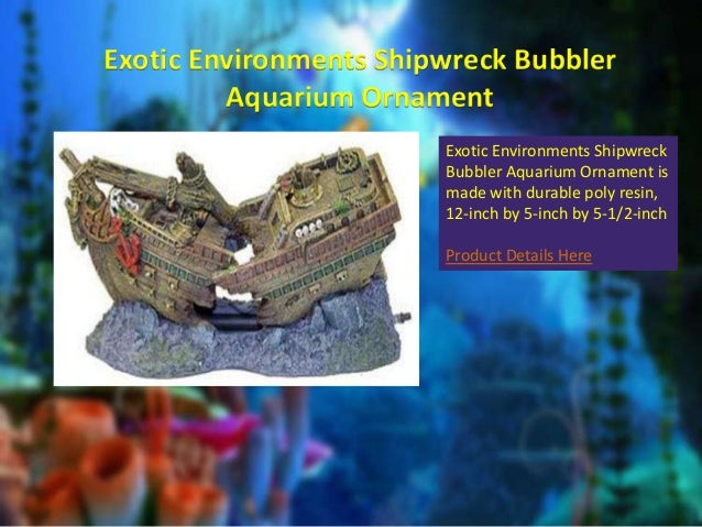 Sunken Shipwreck Fish Tank Decor