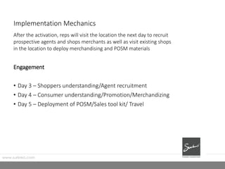 Posm Deployment Trade Marketing Proposal for Sunking | PDF