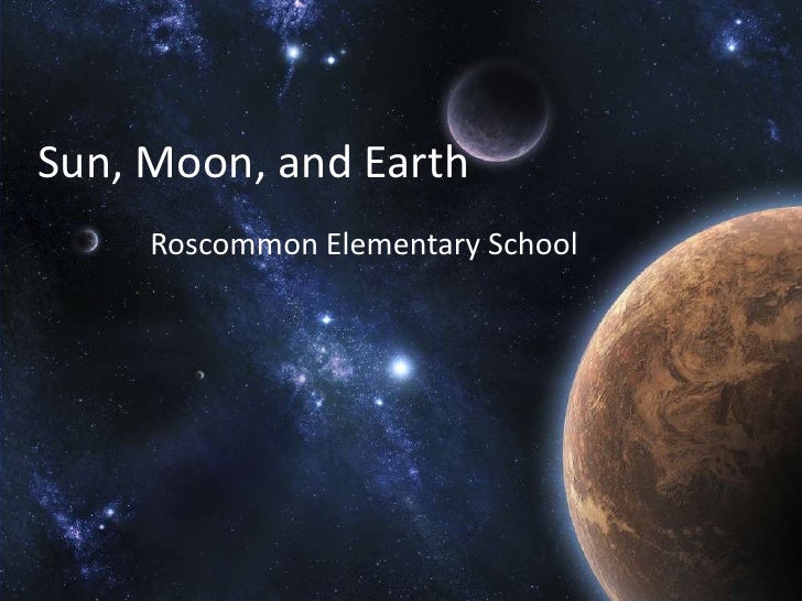sun moon and earth powerpoint earth and moon venn diagram
