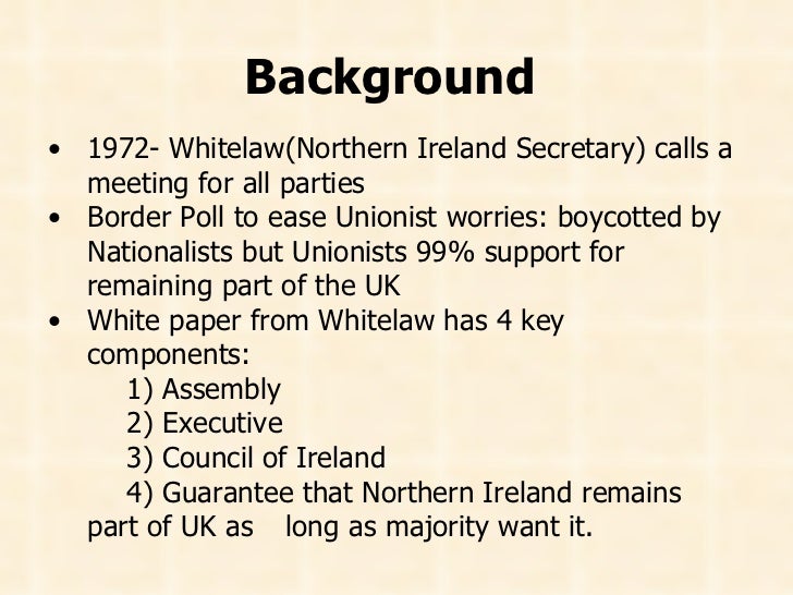 Sunningdale Agreement
