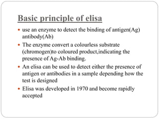 ELISA Notes | PPTX