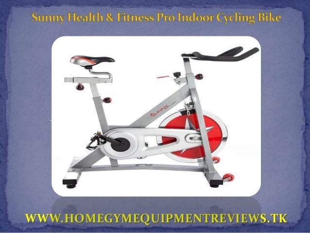 Sunny health & fitness pro indoor cycling bike