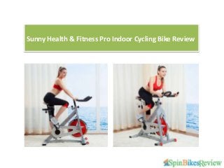sunny health and fitness pro