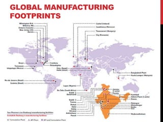 GLOBAL MANUFACTURING
FOOTPRINTS
 