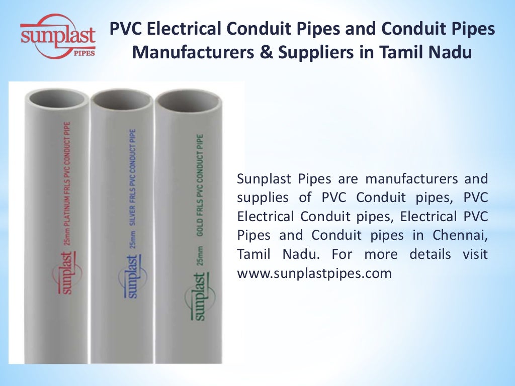 Sunplast Pipes, UPVC pipes and fittings in Chennai, UPVC agri pipes