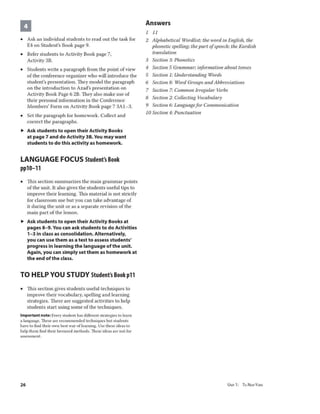 Sunrise 12 Teacher's Book