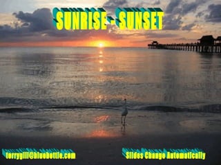 SUNRISE - SUNSET [email_address] Slides Change Automatically 