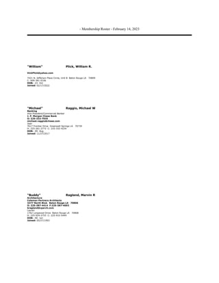Mike Raggio Sunrise Rotary Membership Roster.pdf