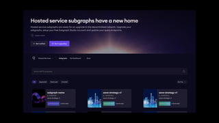 The Graph Sunrise Migration User Flow Design Version 2