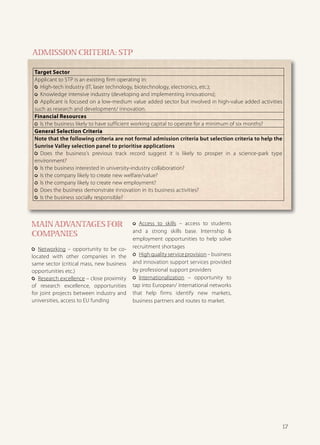 Sunrise Valley Brochure 2006