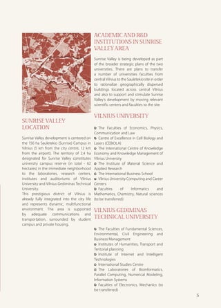 Sunrise Valley Brochure 2006