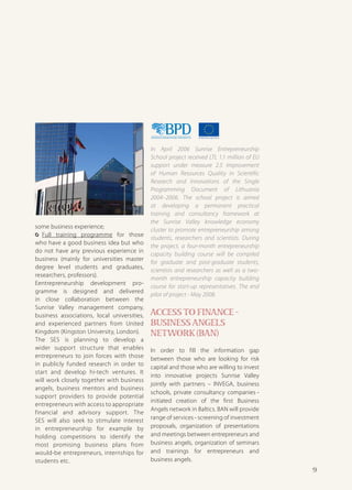 Sunrise Valley Brochure 2006