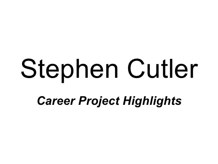 career project powerpoint