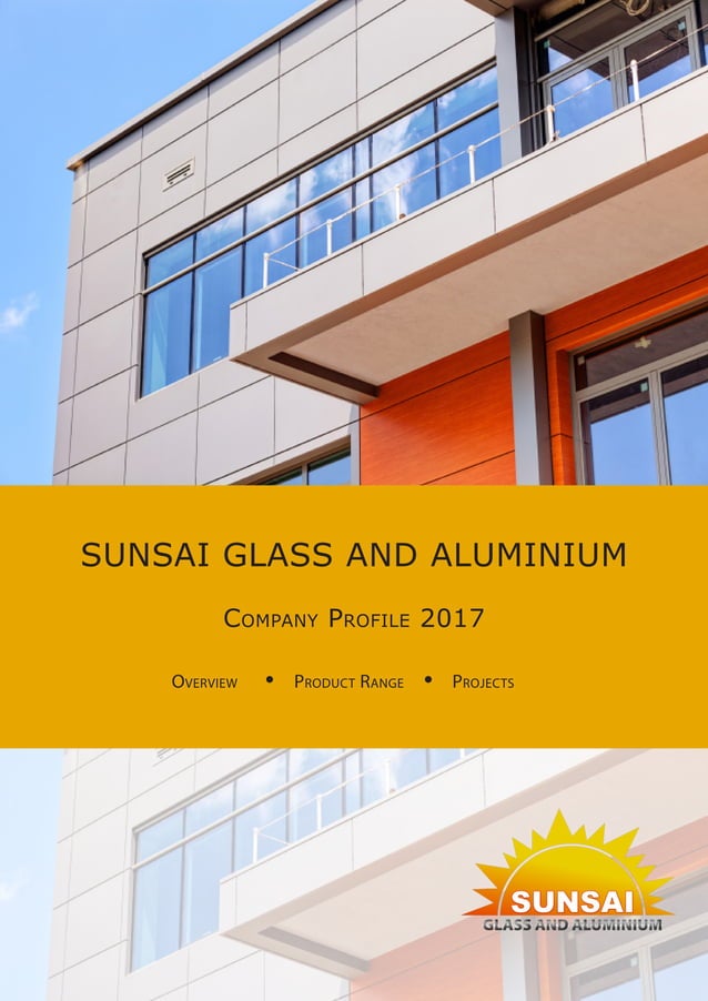 Sunsai Glass and Aluminium Company Profile PDF