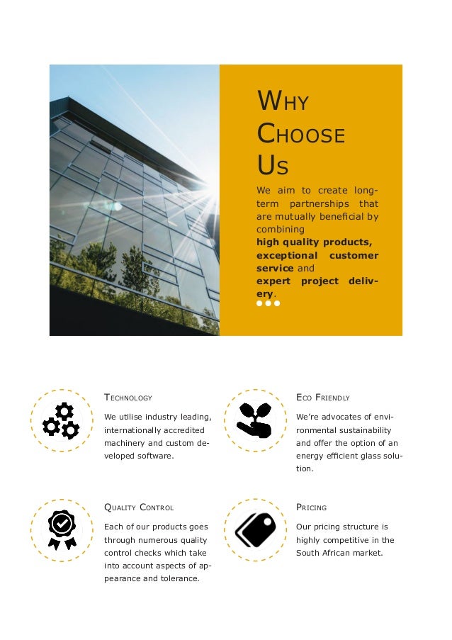 Sunsai Glass and Aluminium Company Profile
