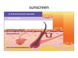 sunscreen
 