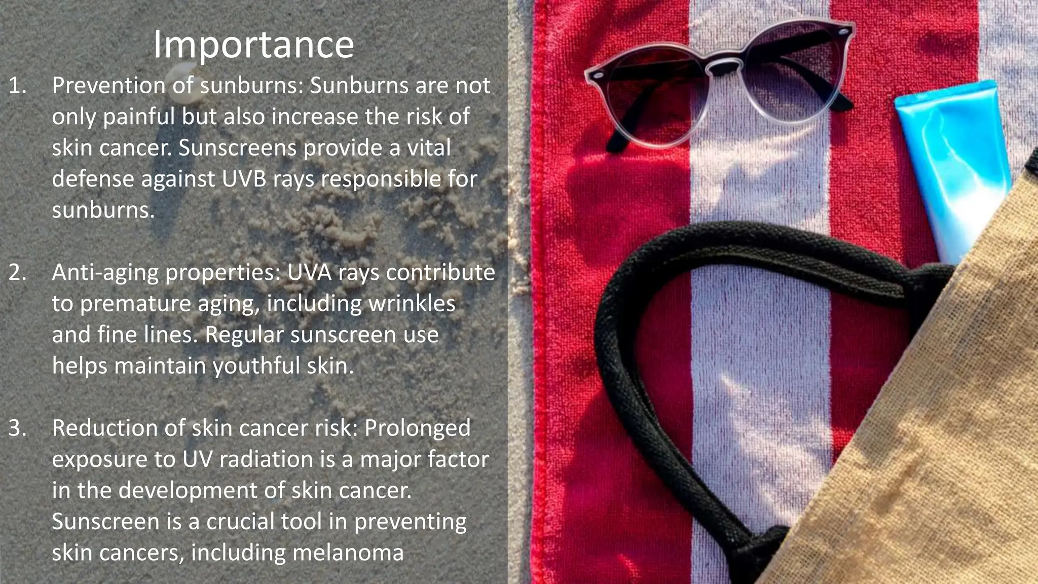 SUNSCREEN class 11 chemistry project ppt | PPTX